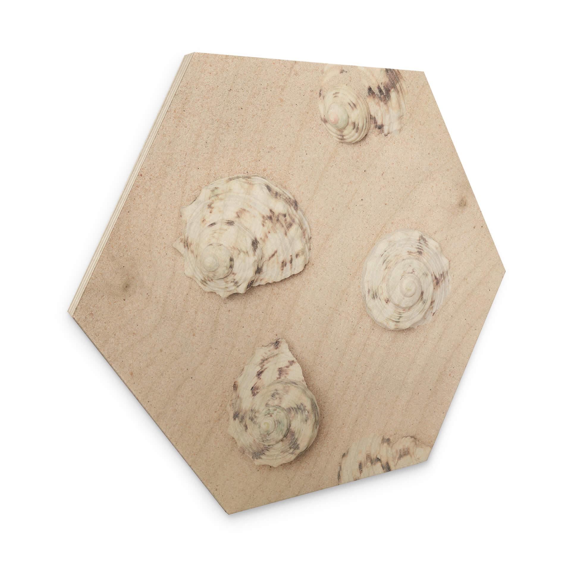 Hexagone - Bois 1X Studio - Sur la plage