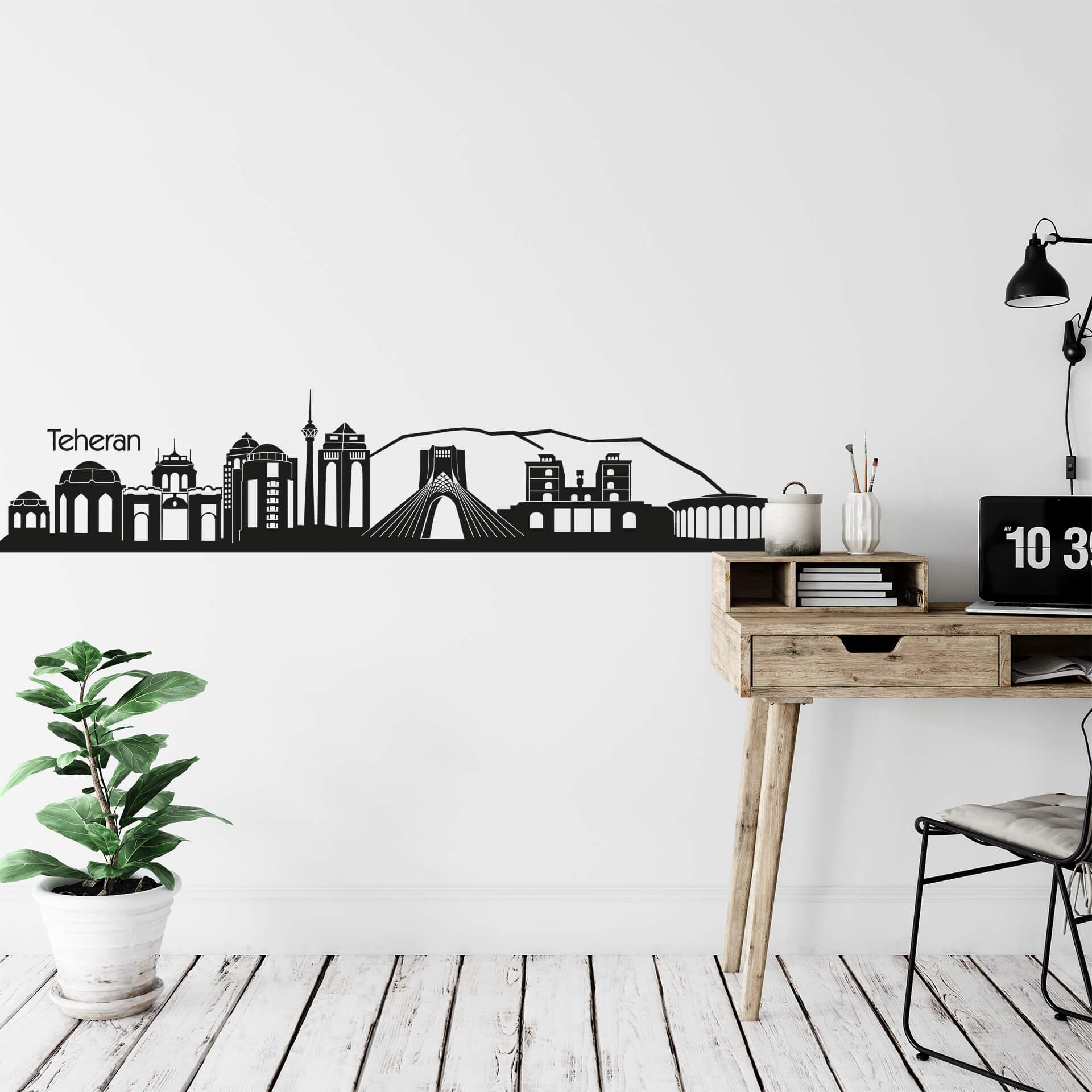 Sticker mural - Téhéran