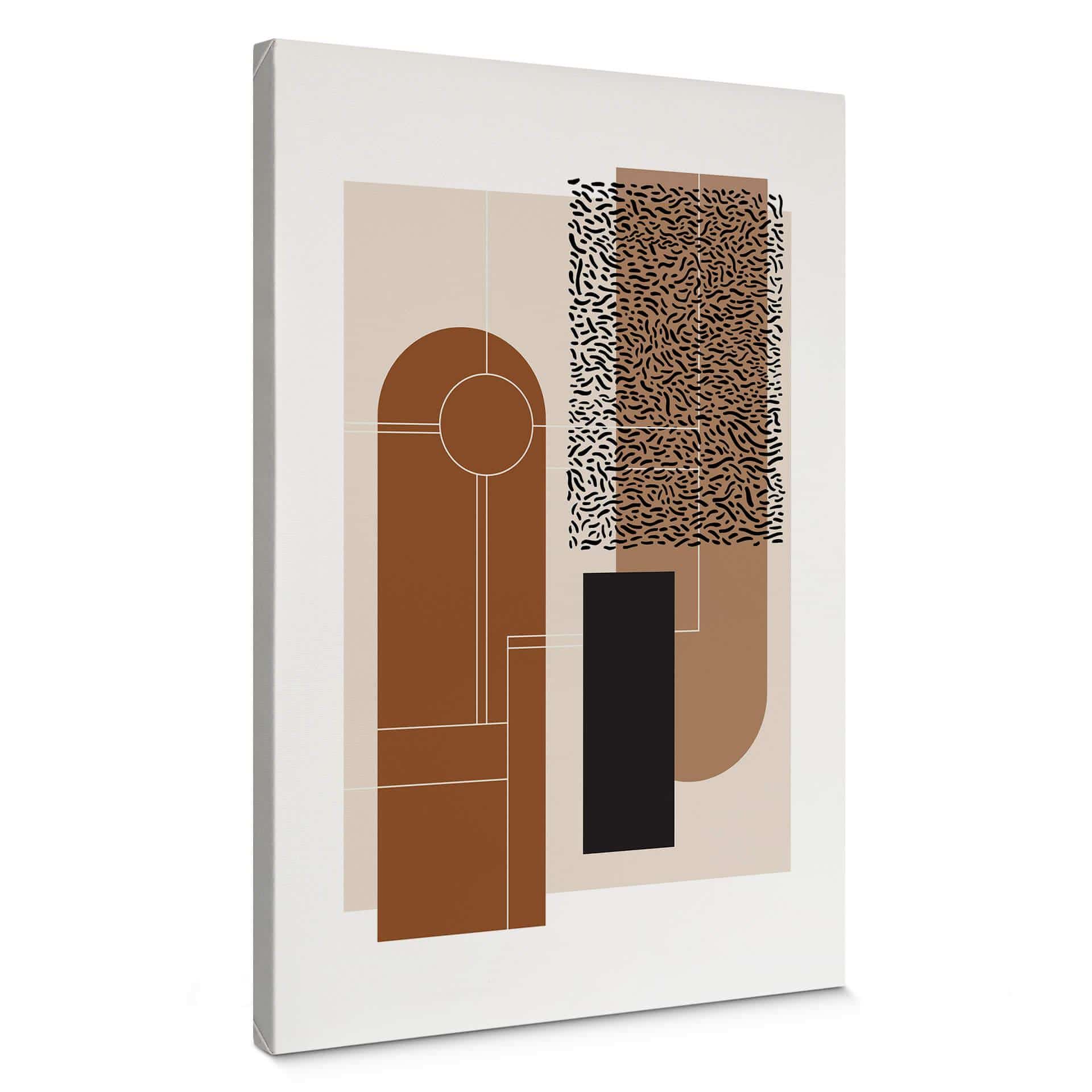 Lienzo Creadores Nórdicos - Beige y Marrón