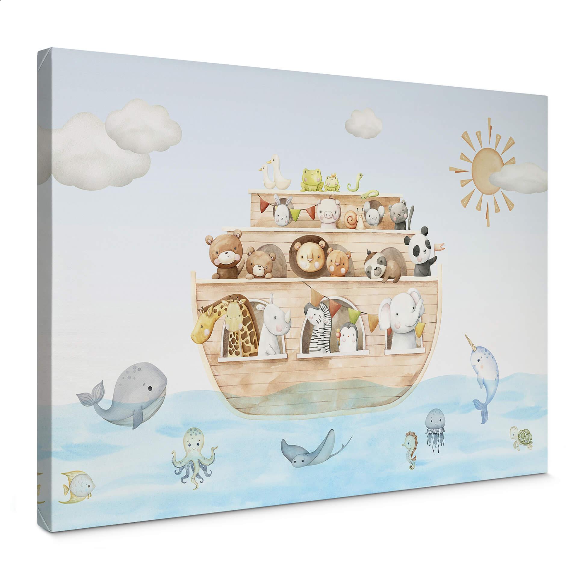 Lærredsprint - Oliver Robins - Noahs Ark