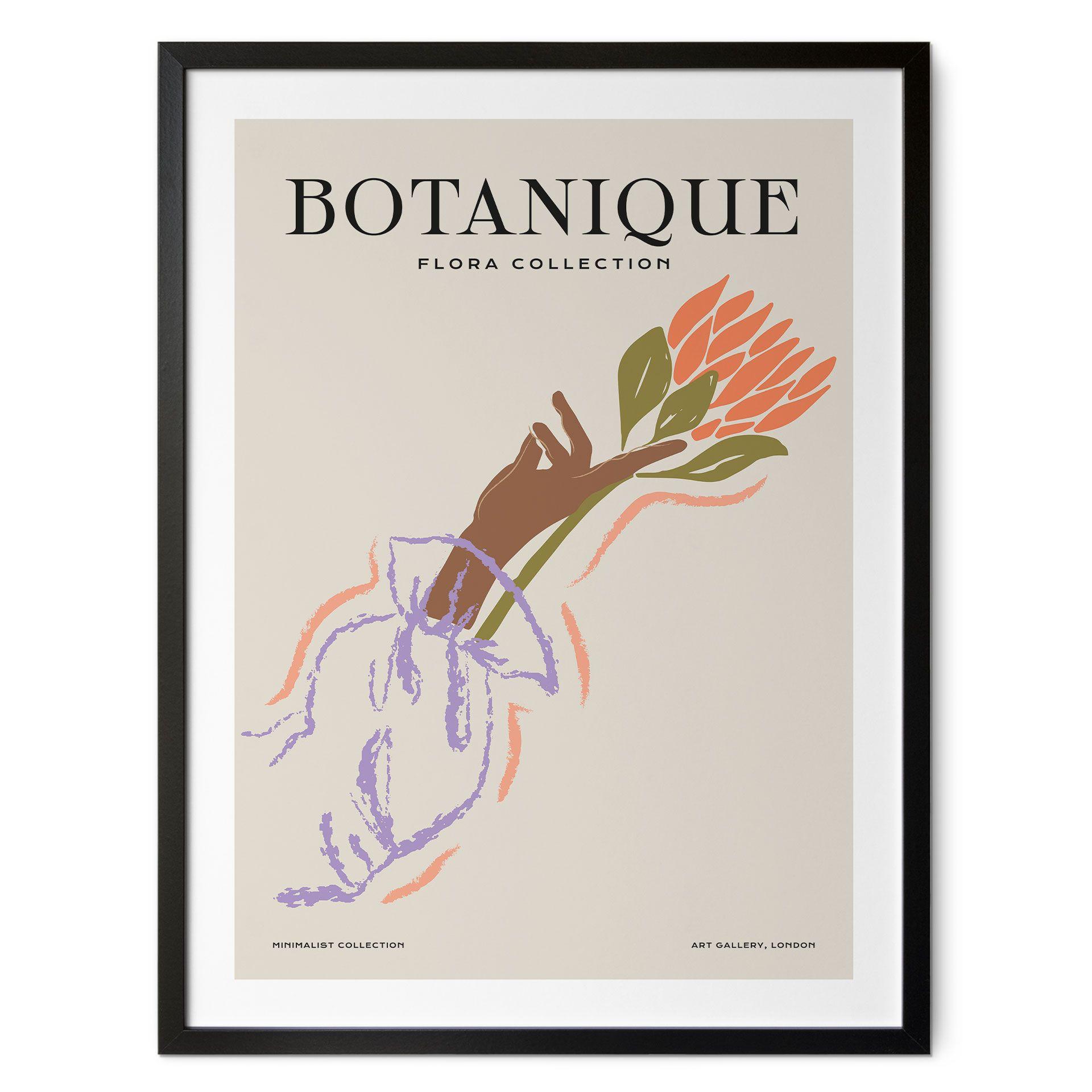 Plakat Blomstergestus med blomst - Treechild