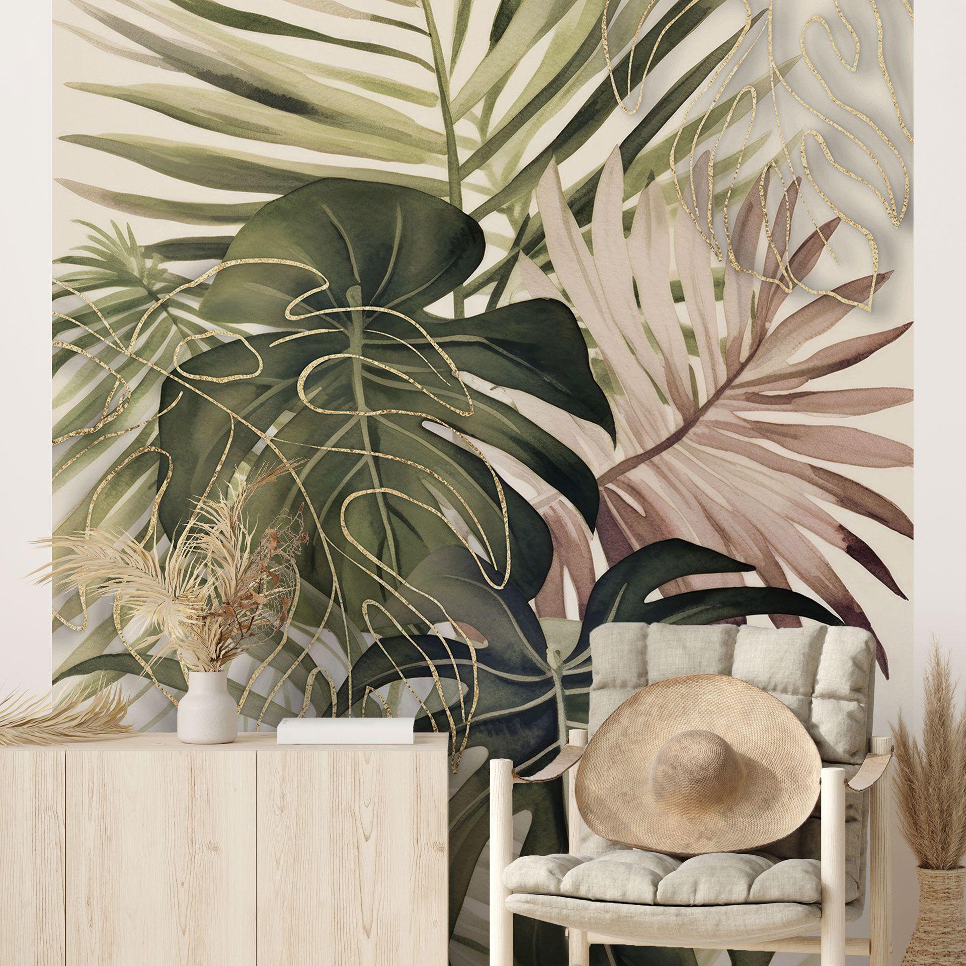 Fototapet Tropiske blade Boho - Haase