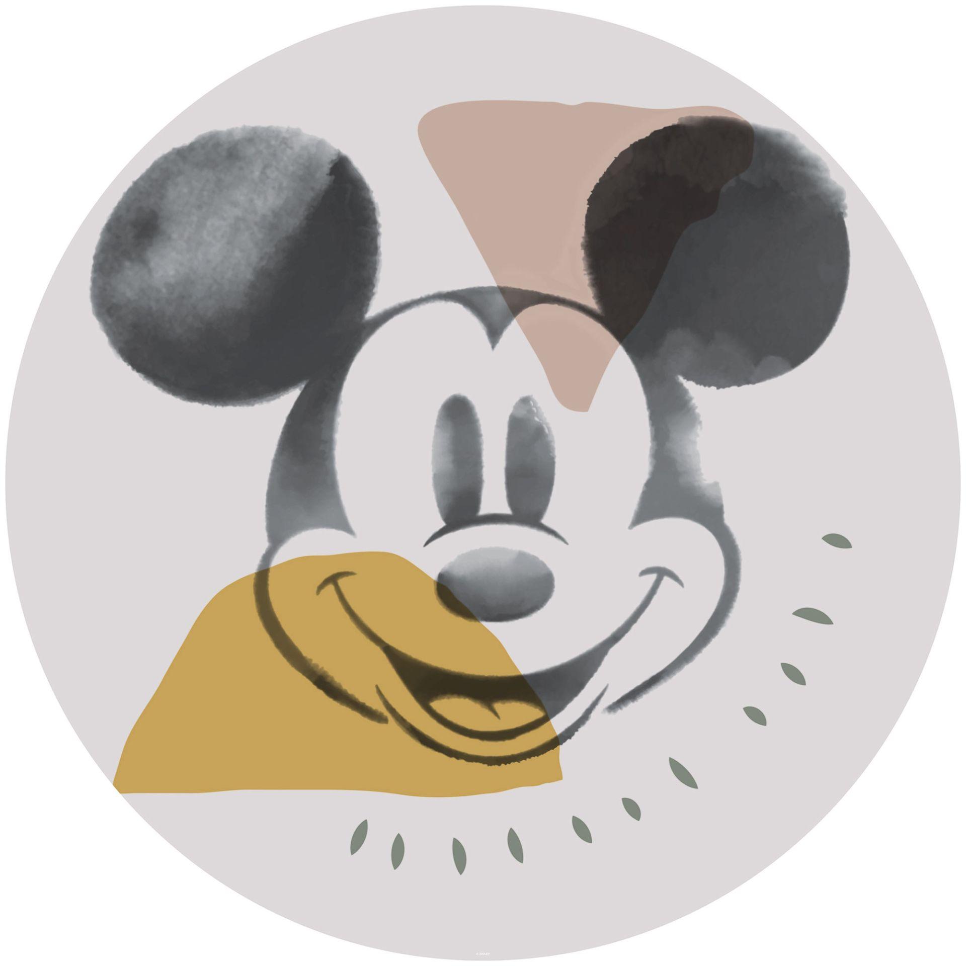 Selvklæbende non-woven tapet - Mickey Abstract - 125 x 125 cm