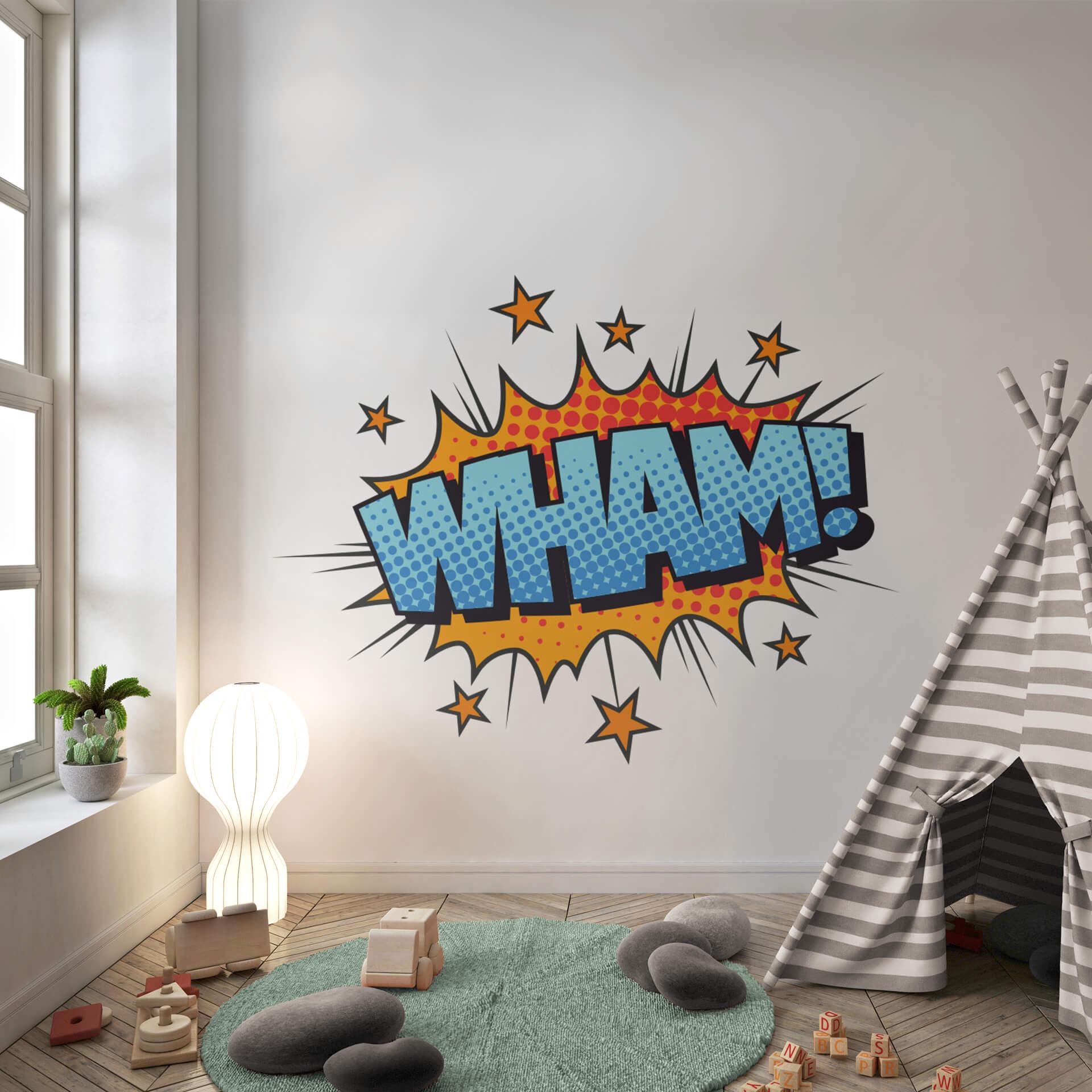 Wallsticker -  Comic Soundeffect - Wham!