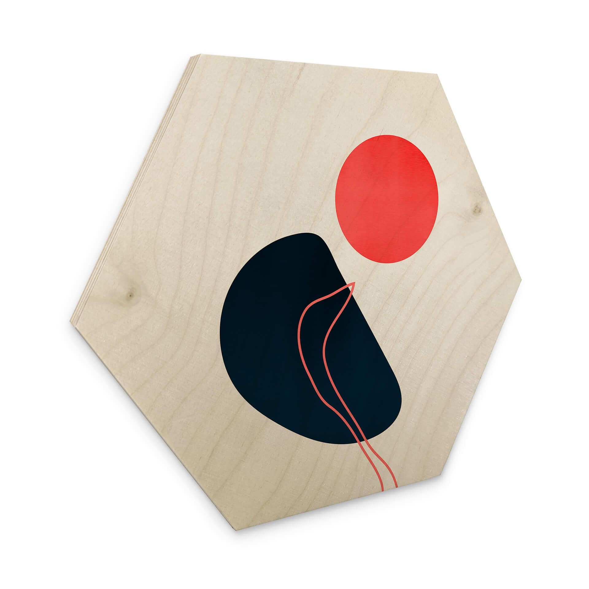 Hexagone - Bois Kubistika - Abstraction