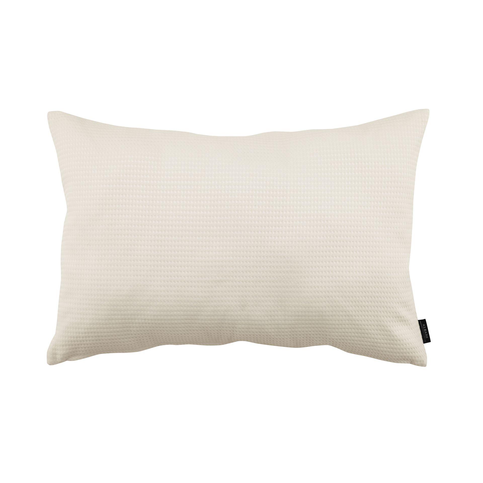 Uni Kissenhülle in offwhite in 58x38 cm