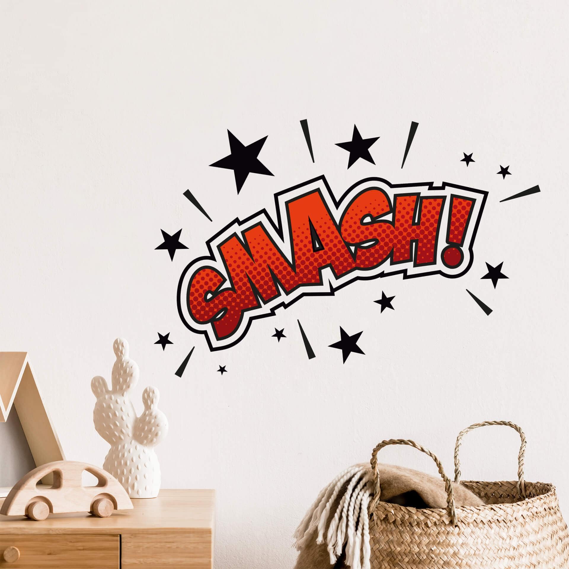 Wallsticker -  Comic Soundeffect - Smash!