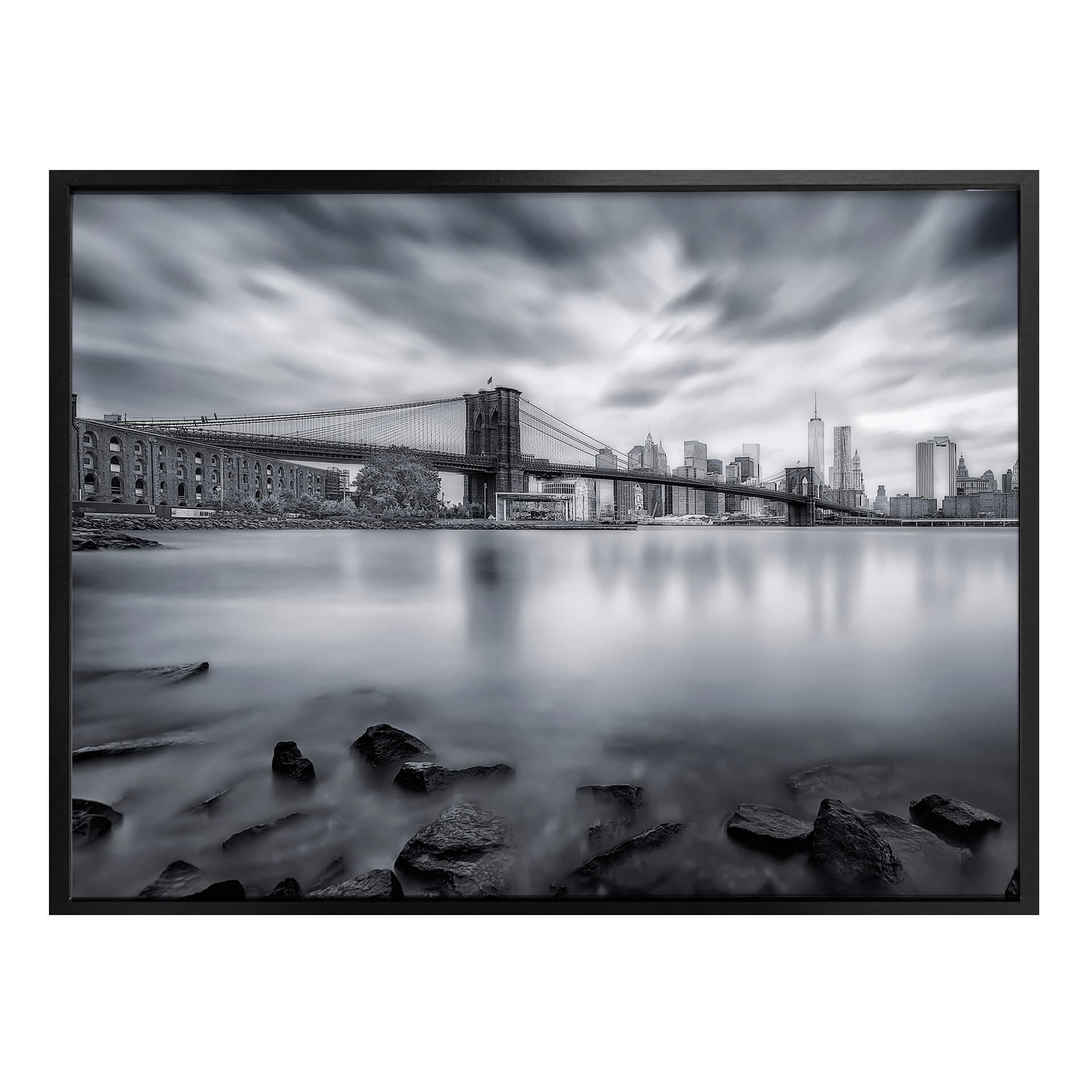Póster Javier - Puente de Brooklyn