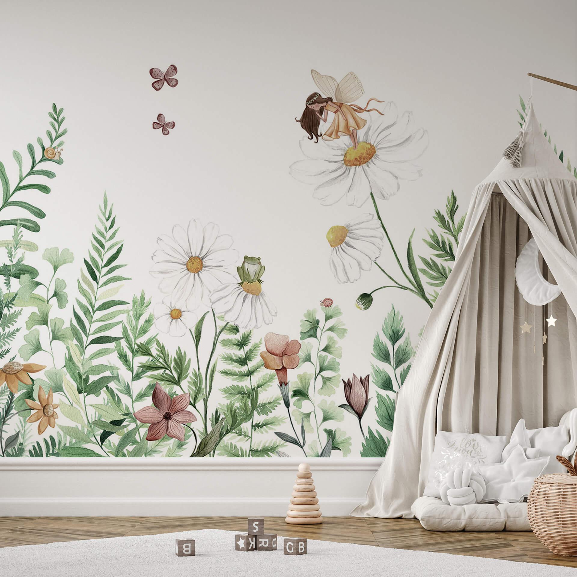Kikki Belle - Fotomural de jardín de hadas