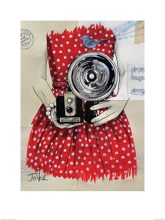 Plakat Loui Jover - Flash kunsttryk, Loui Jover (60 x 80 cm)