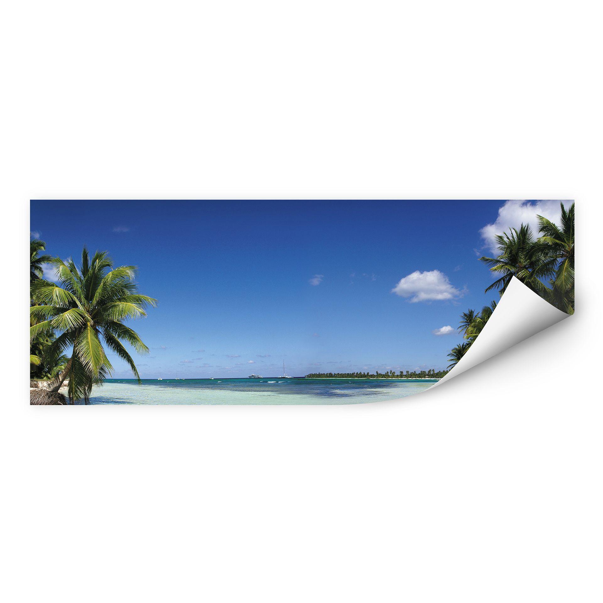 Zelfklevende Poster Carribean Flair - Panorama