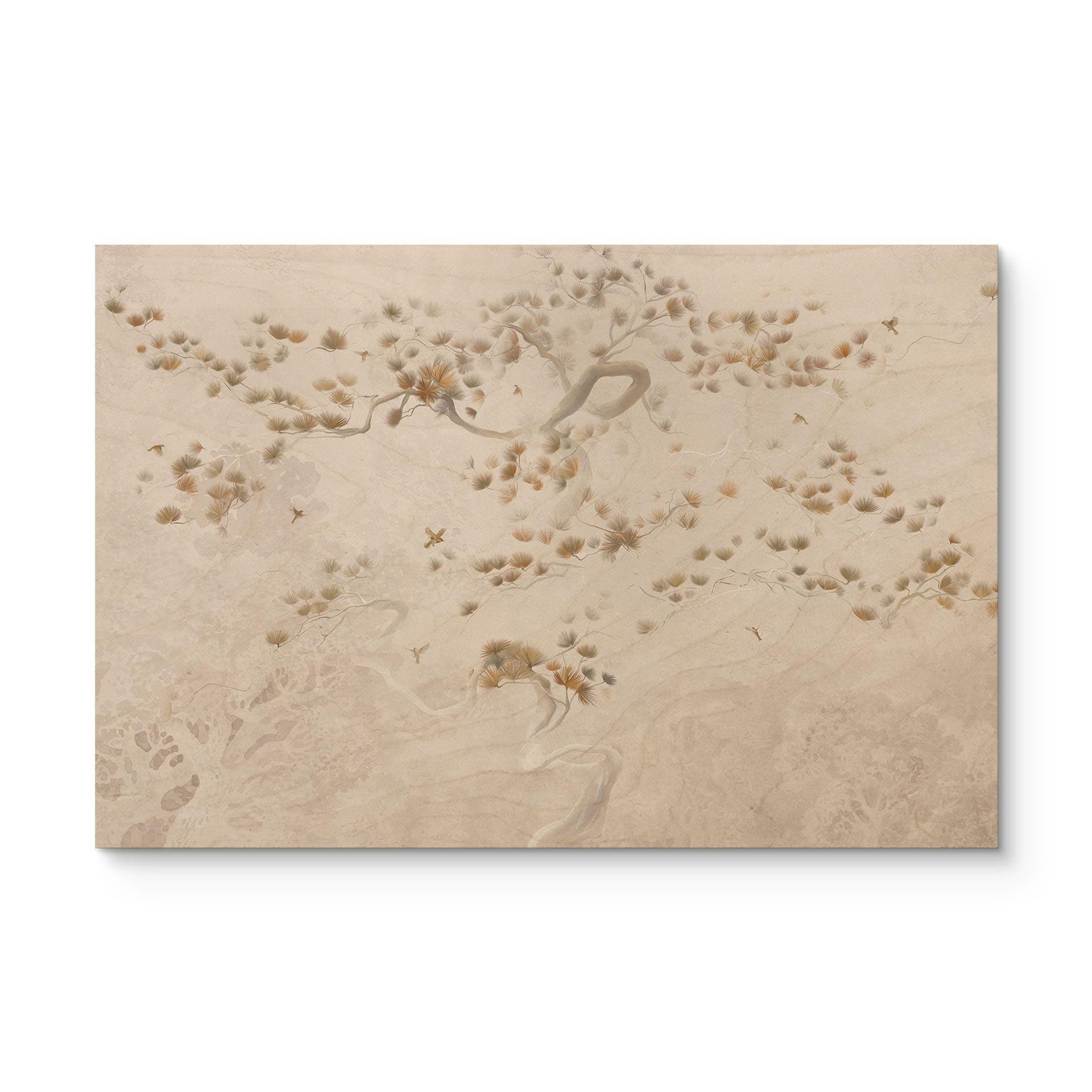 Elegante Houten Wanddecoratie in Aziatische stijl - Ms Tiff