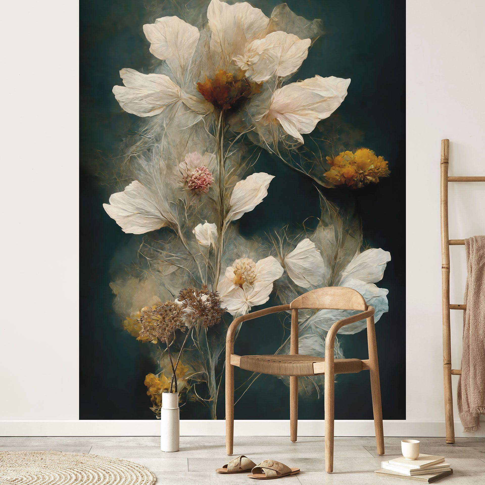 Forbigående blomsterpragt | Fototapet med blomster - Treechild