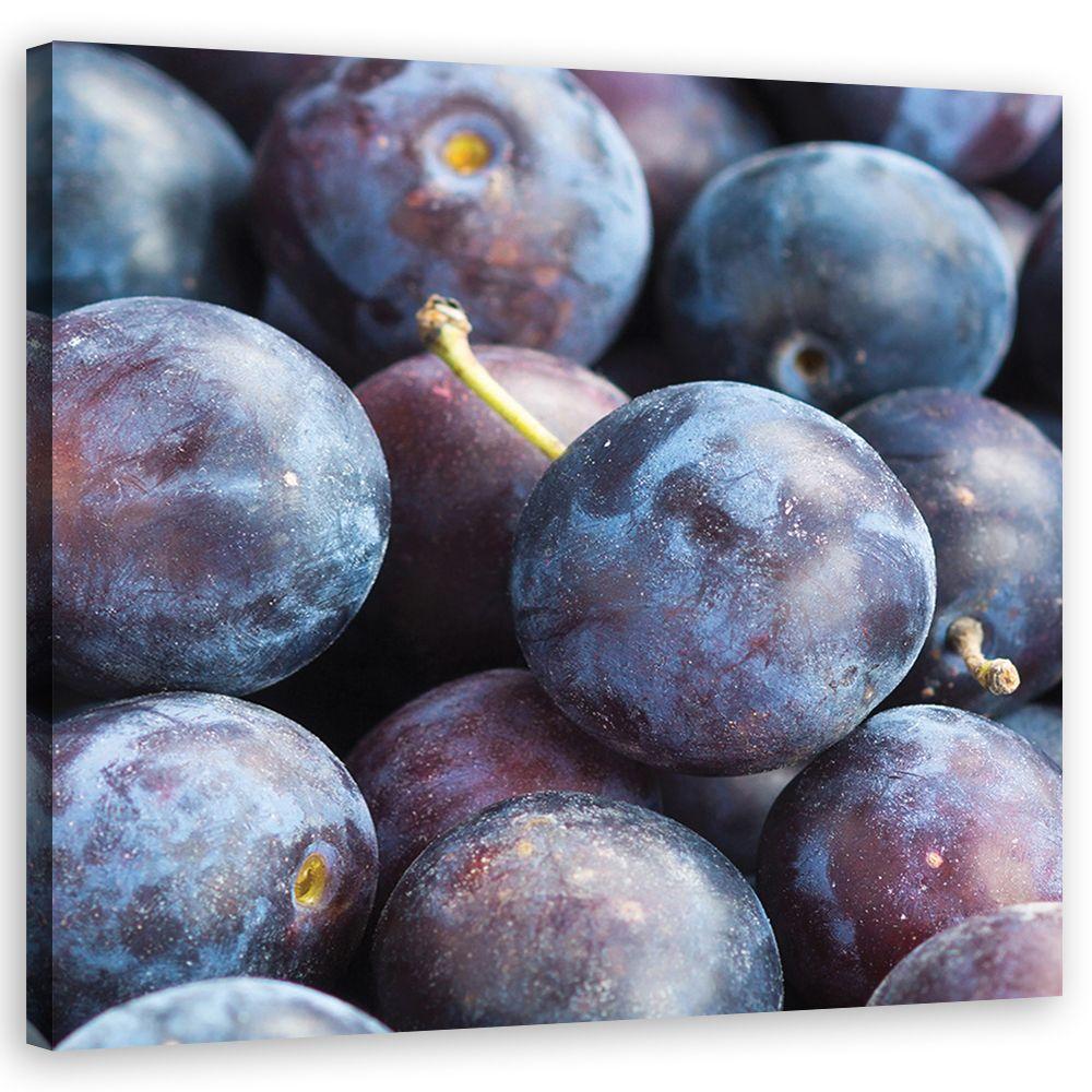 Canvasbillede, blomme frugt