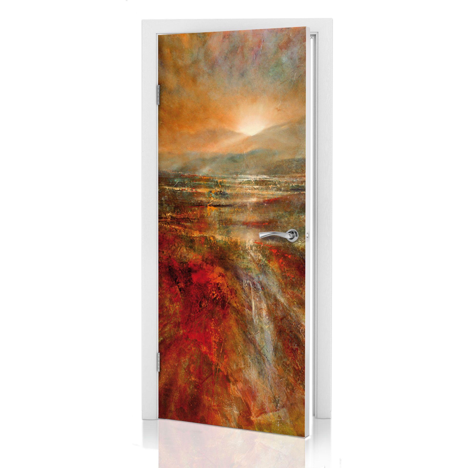 Türdesign Schmucker - Sonnenaufgang 91x200 cm