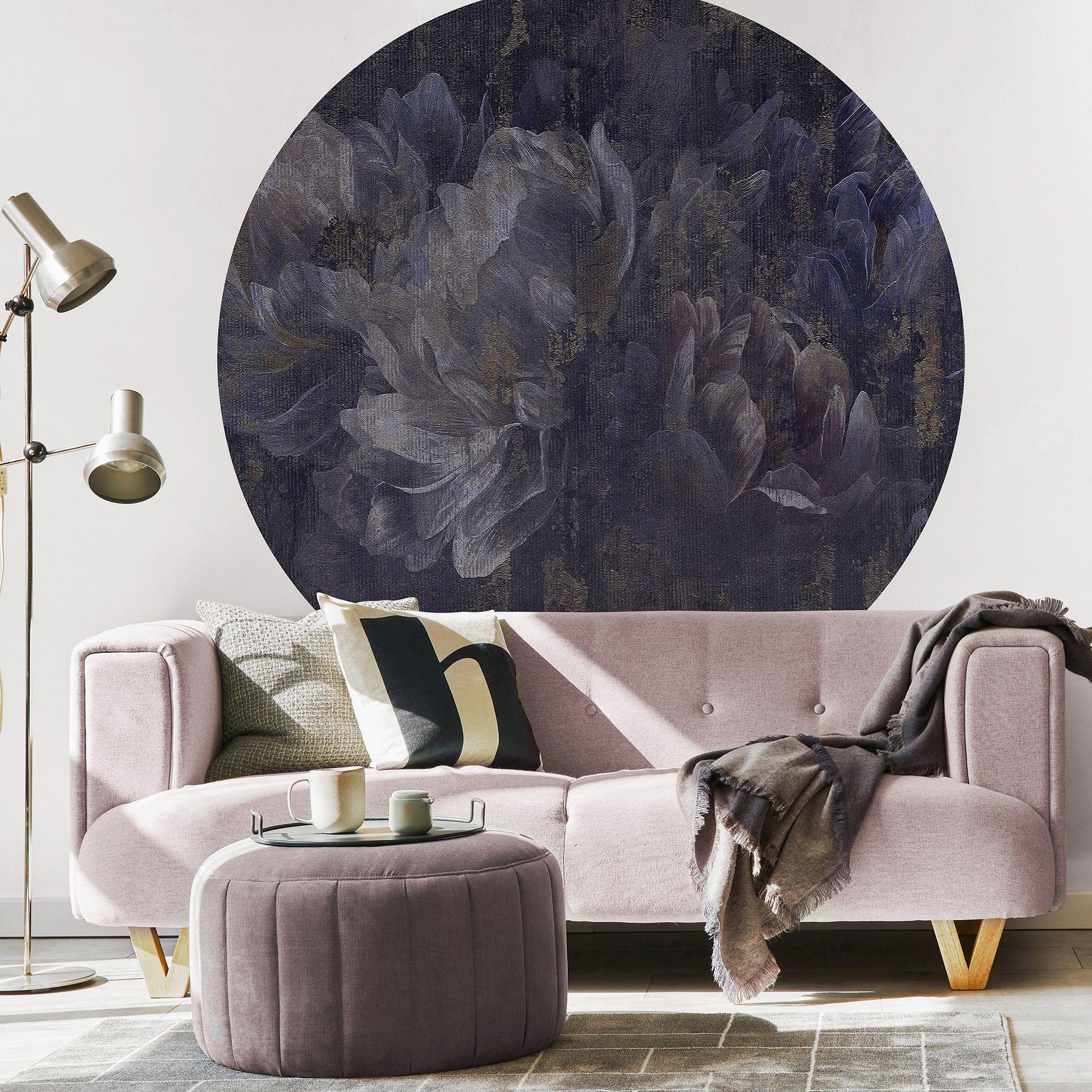 Queen of Night digital tapet i 1,4x1,4m Fashion for Walls 4 af Guido Maria Kretschmer