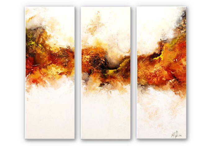 Wanddecoratie Fedrau - Gouden Adelaar 02 (3-delig)