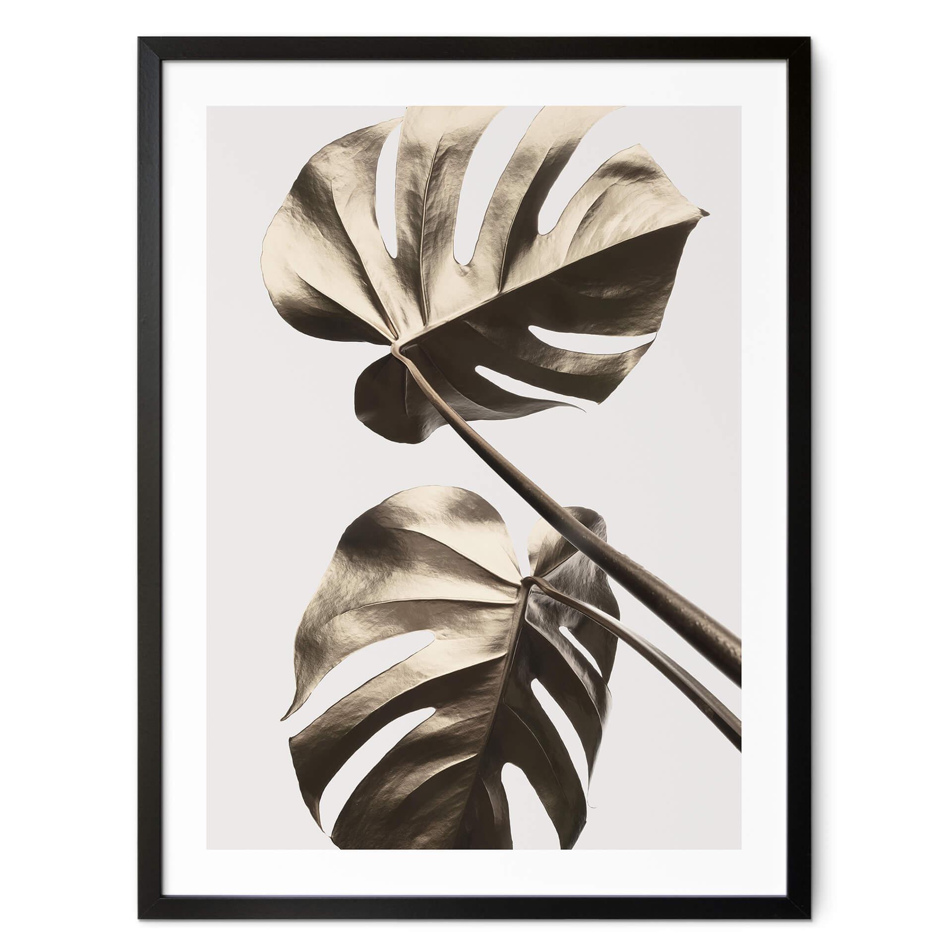 Póster 1X Studio - Golden Monstera
