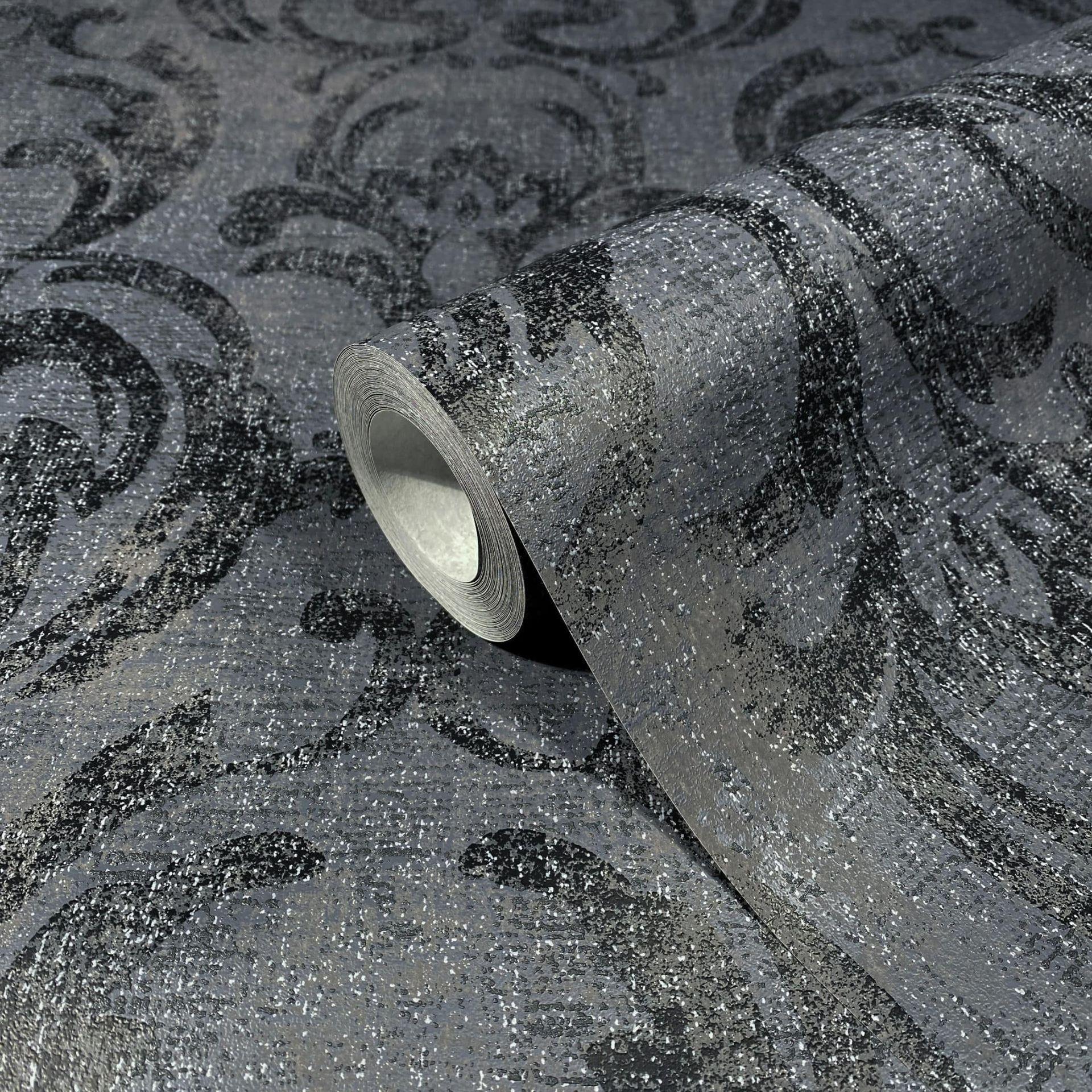 Ornamentalt tapet, non-woven Novamur Jackie sort