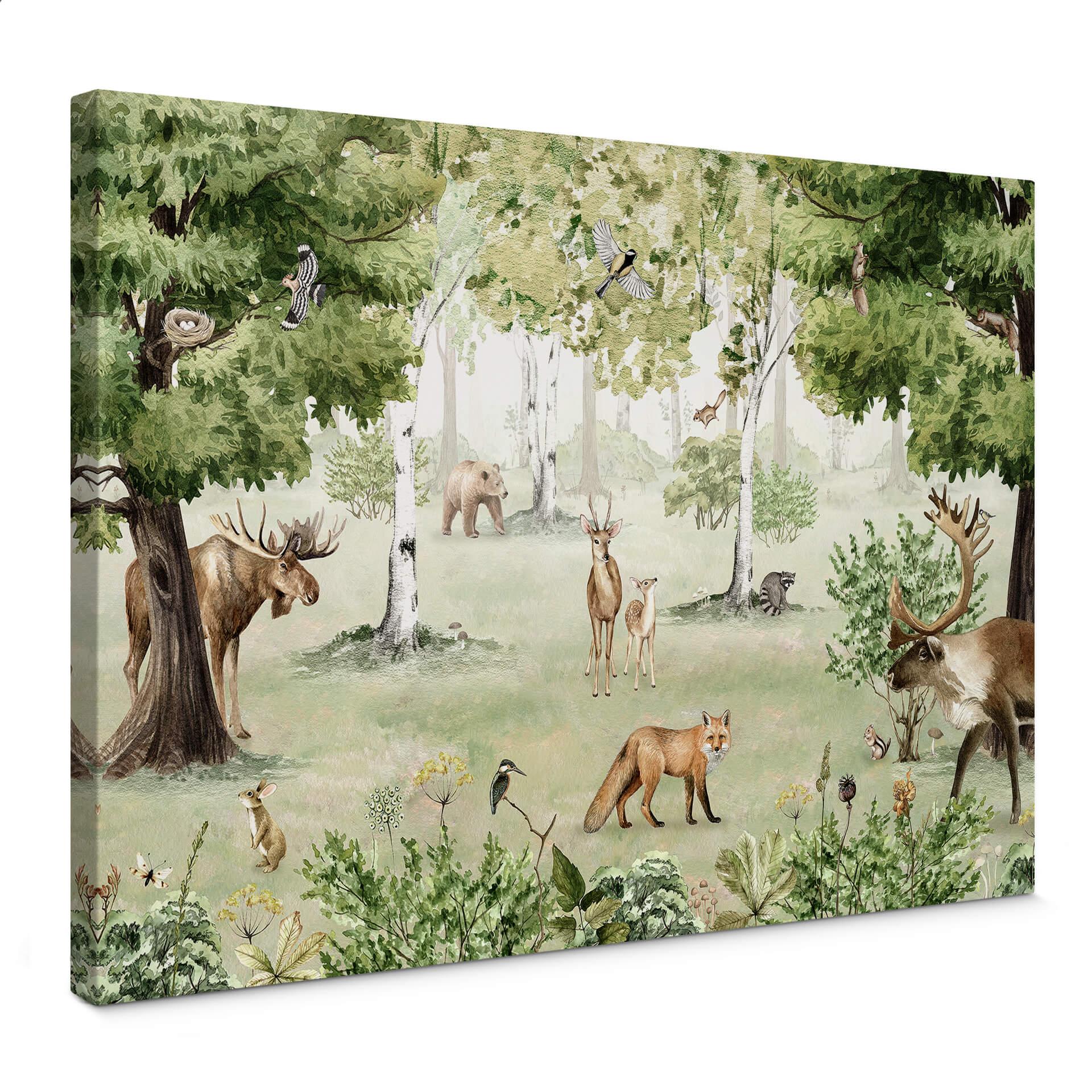 Lienzo Kikki Belle - Forest wonder
