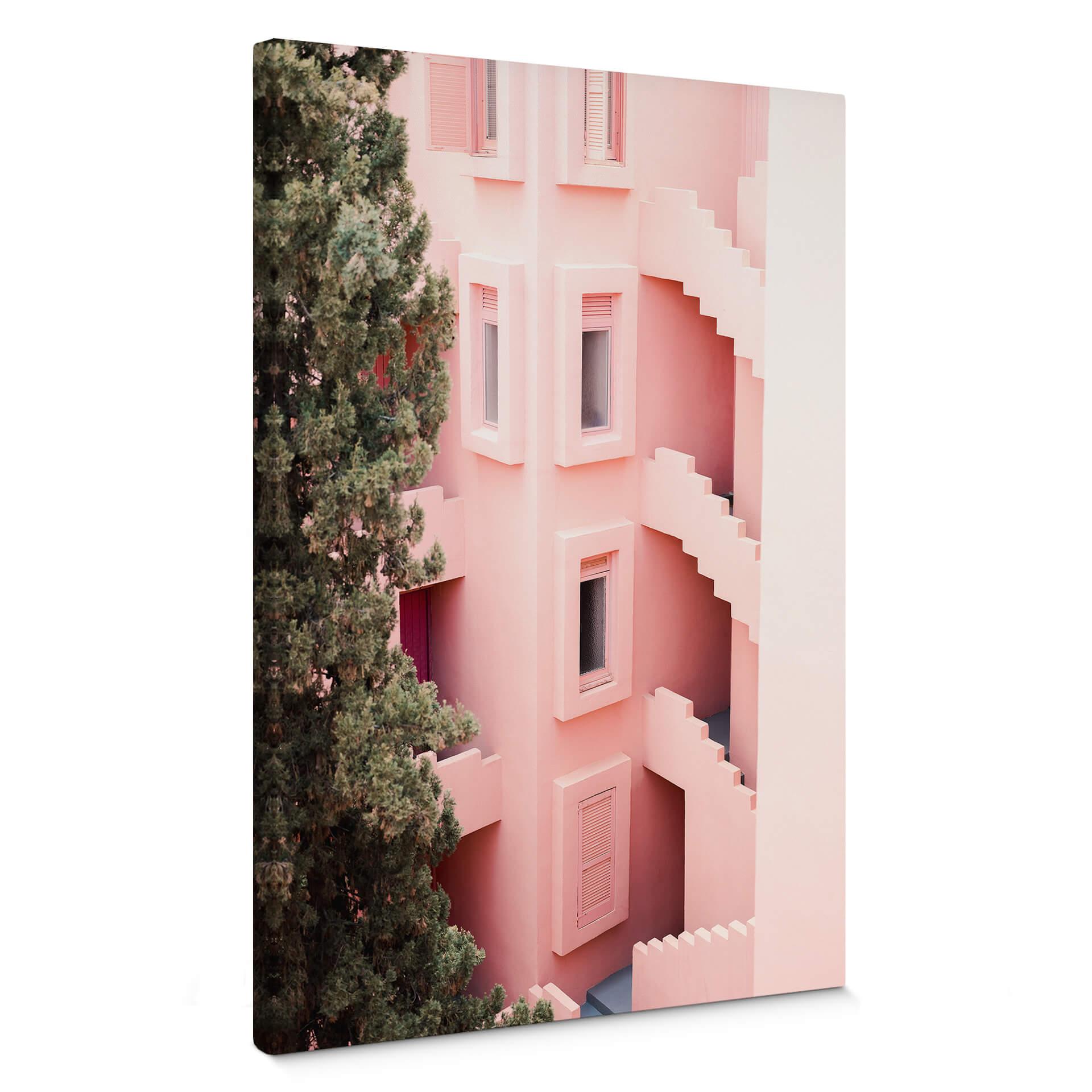 Lienzo Zwart - Arquitectura mediterránea