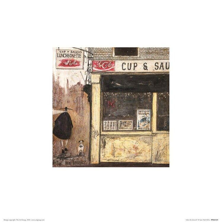 Plakat Sam Toft - After the Brunch kunsttryk, Sam Toft (30 x 30 cm)