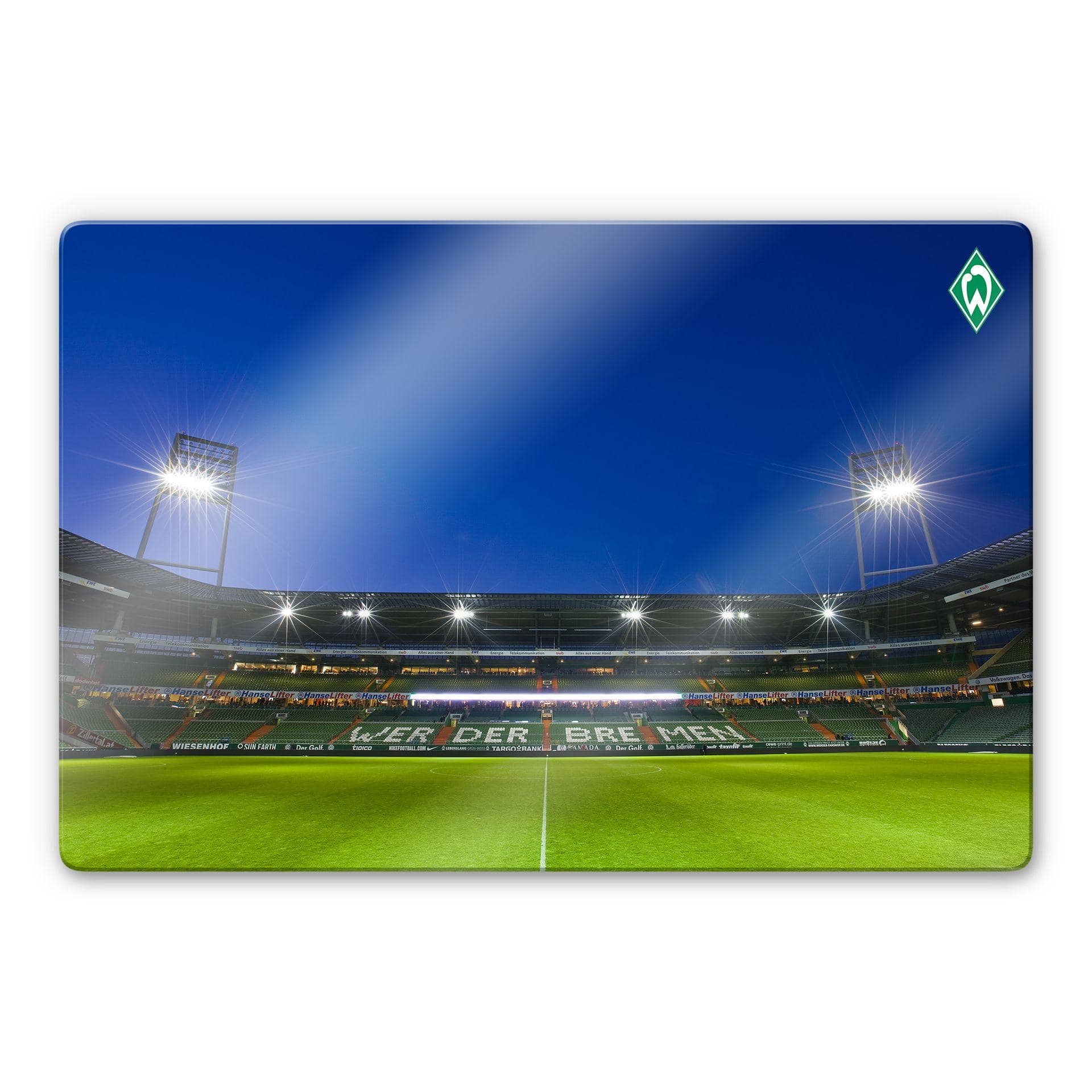 Tableau en verre - Tribune du stade de Werder Bremen