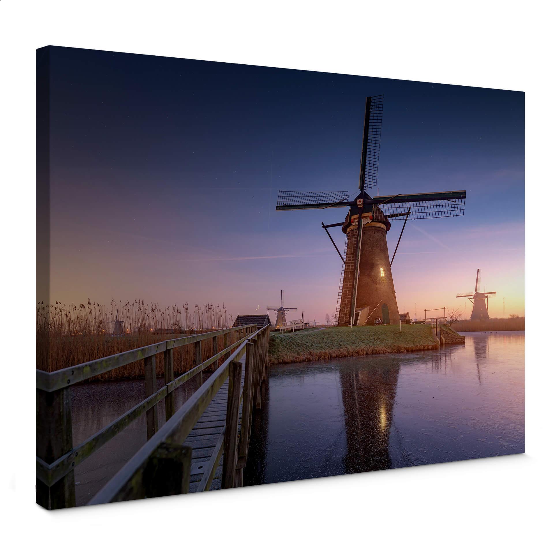 Canvasbillede - Pablo - Kinderdijk 2