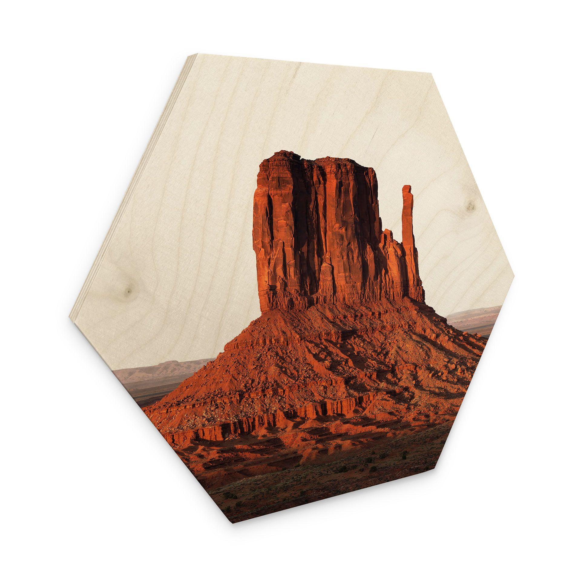 Houten Wanddecoratie in Monument Valley - Hugonnard