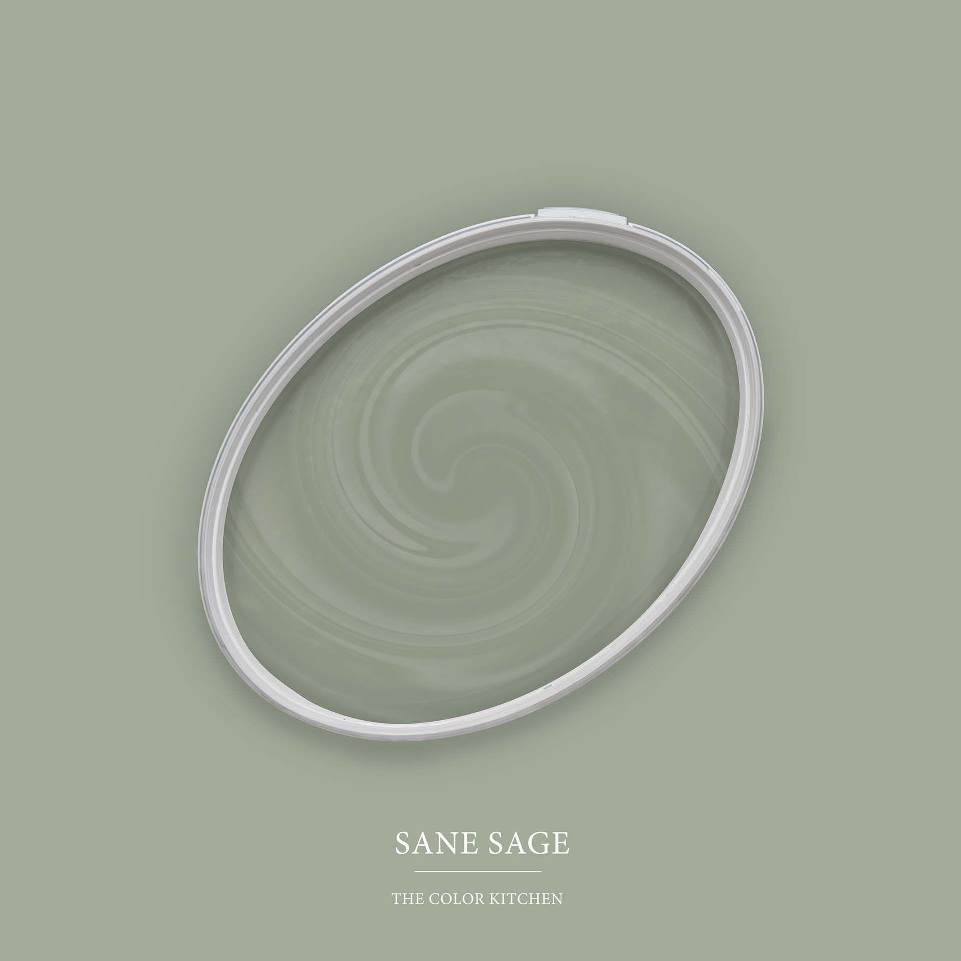 Vægfarve grøn halvmat - COLOR Kitchen Sane Sage