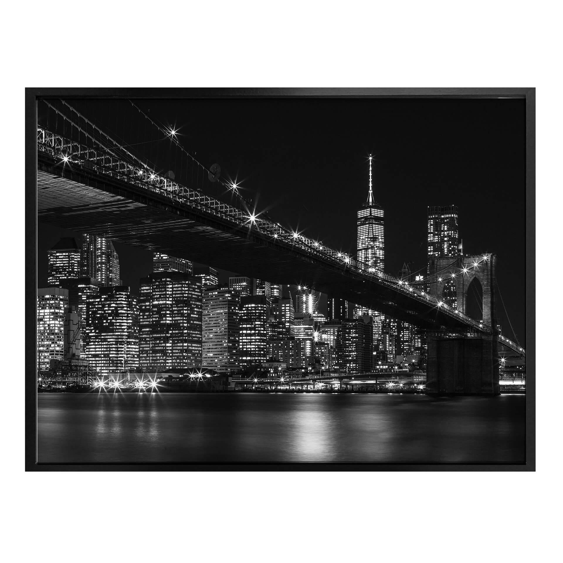 Póster New York de noche