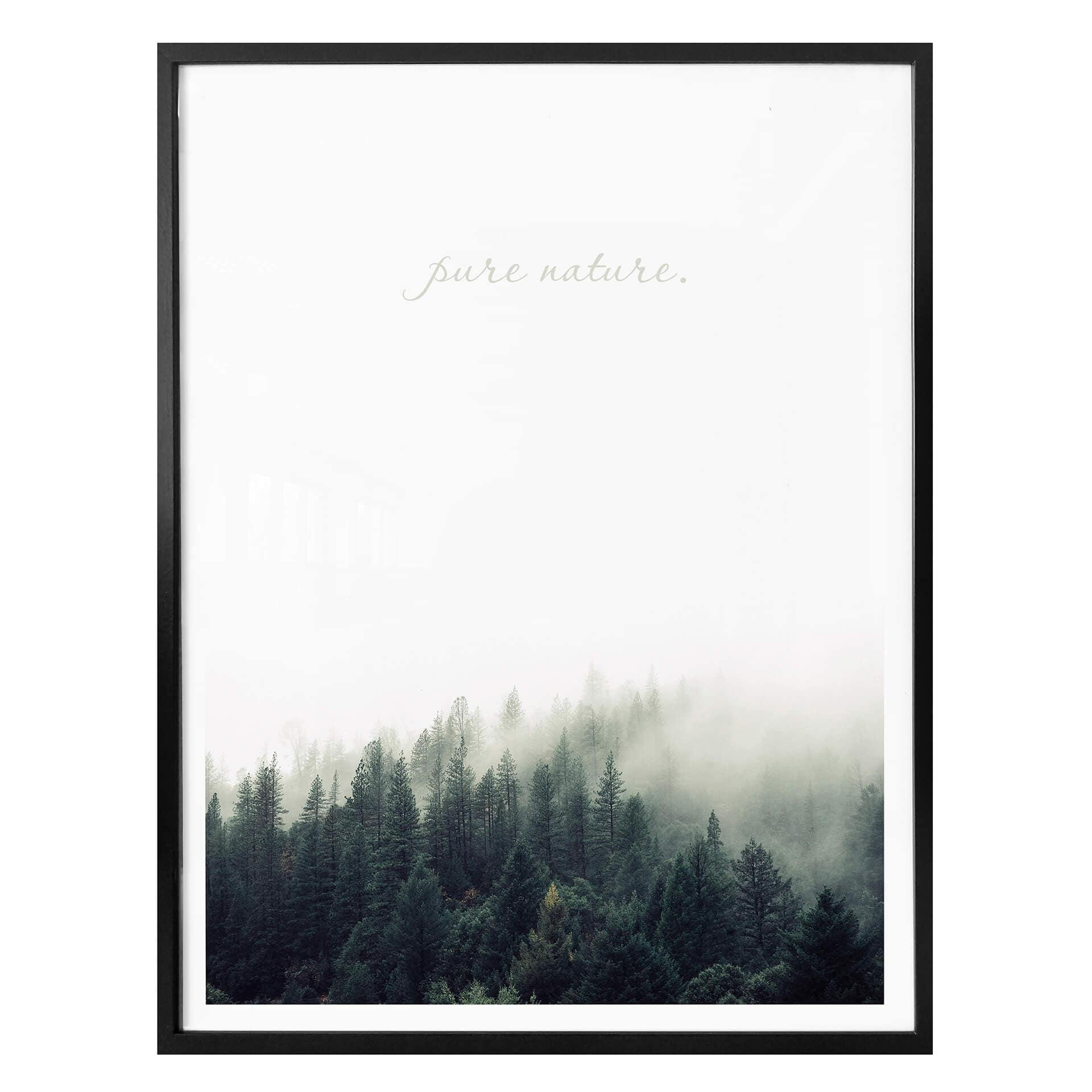 Póster con Naturaleza Pura