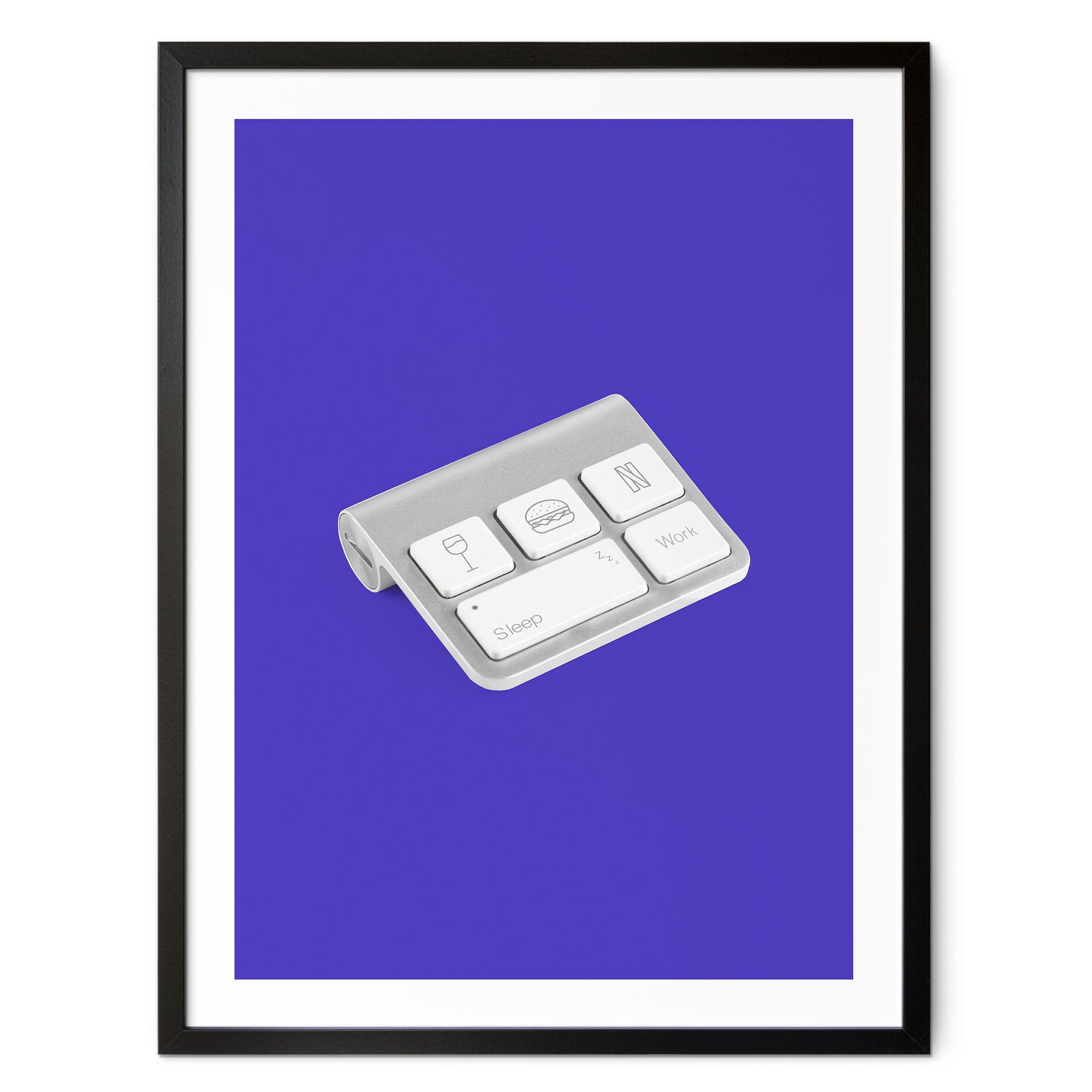 Póster Teclado de la vida - Pozdniakov