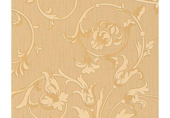 Architechts Paper Stoftapet Tessuto Beige, Okkerbrun