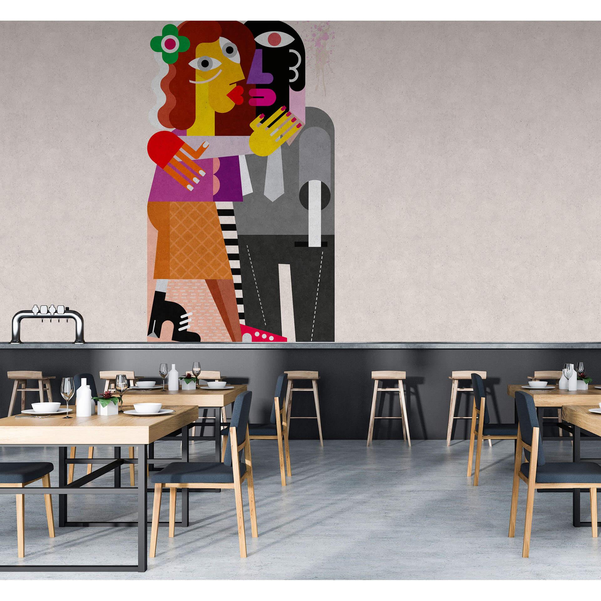 Livingwalls Fototapet Walls by Patel 2 couples 2