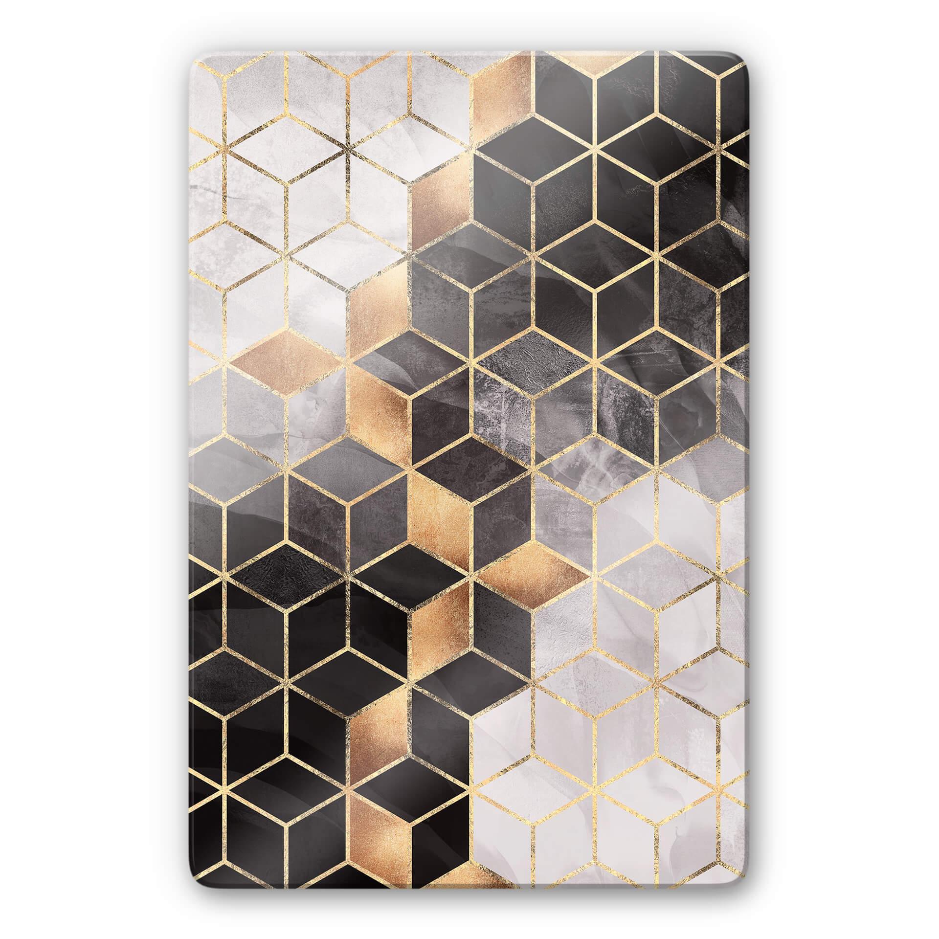Glasbillede - Frederiksson - Smoky Cubes