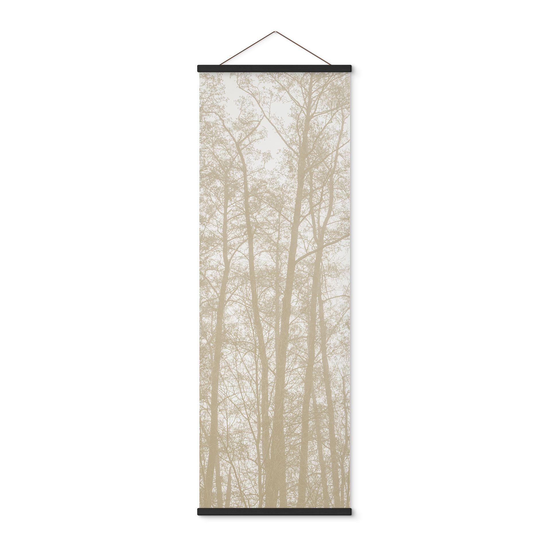 Póster de tela Bosque invernal silencioso - Böhmer - Panorama
