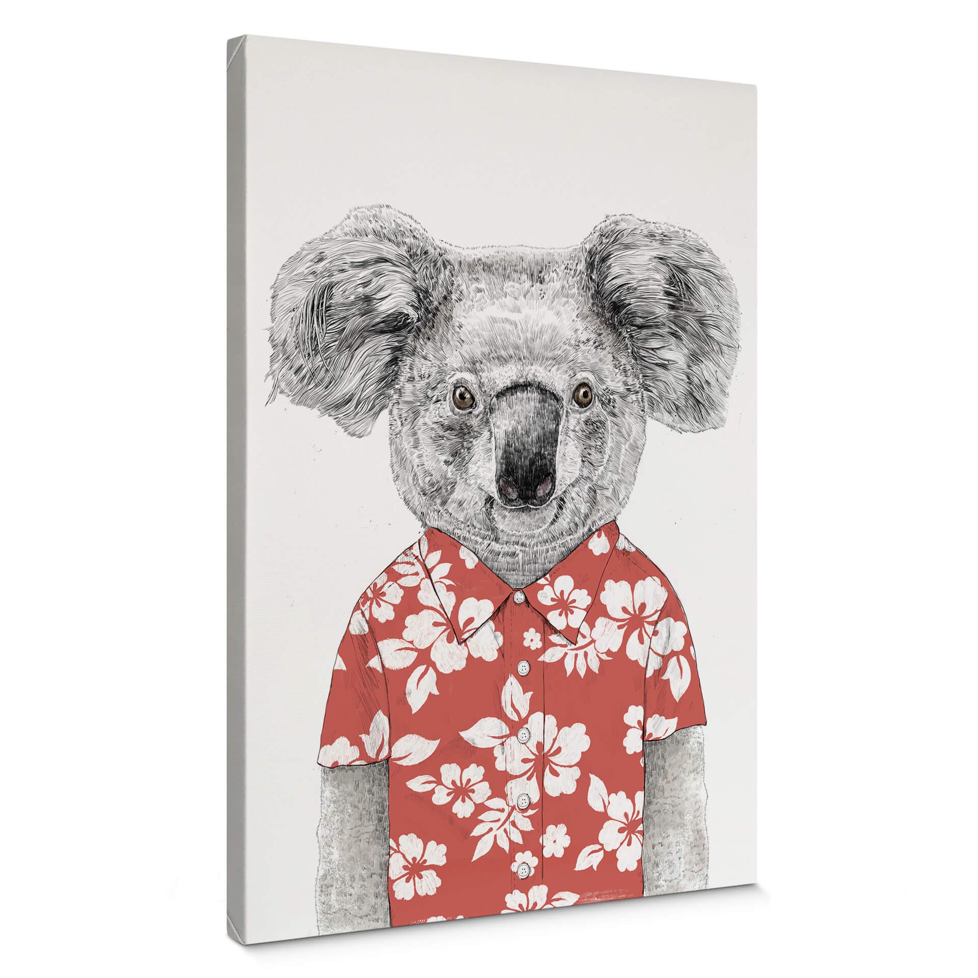 Lienzo Solti - Koala en verano