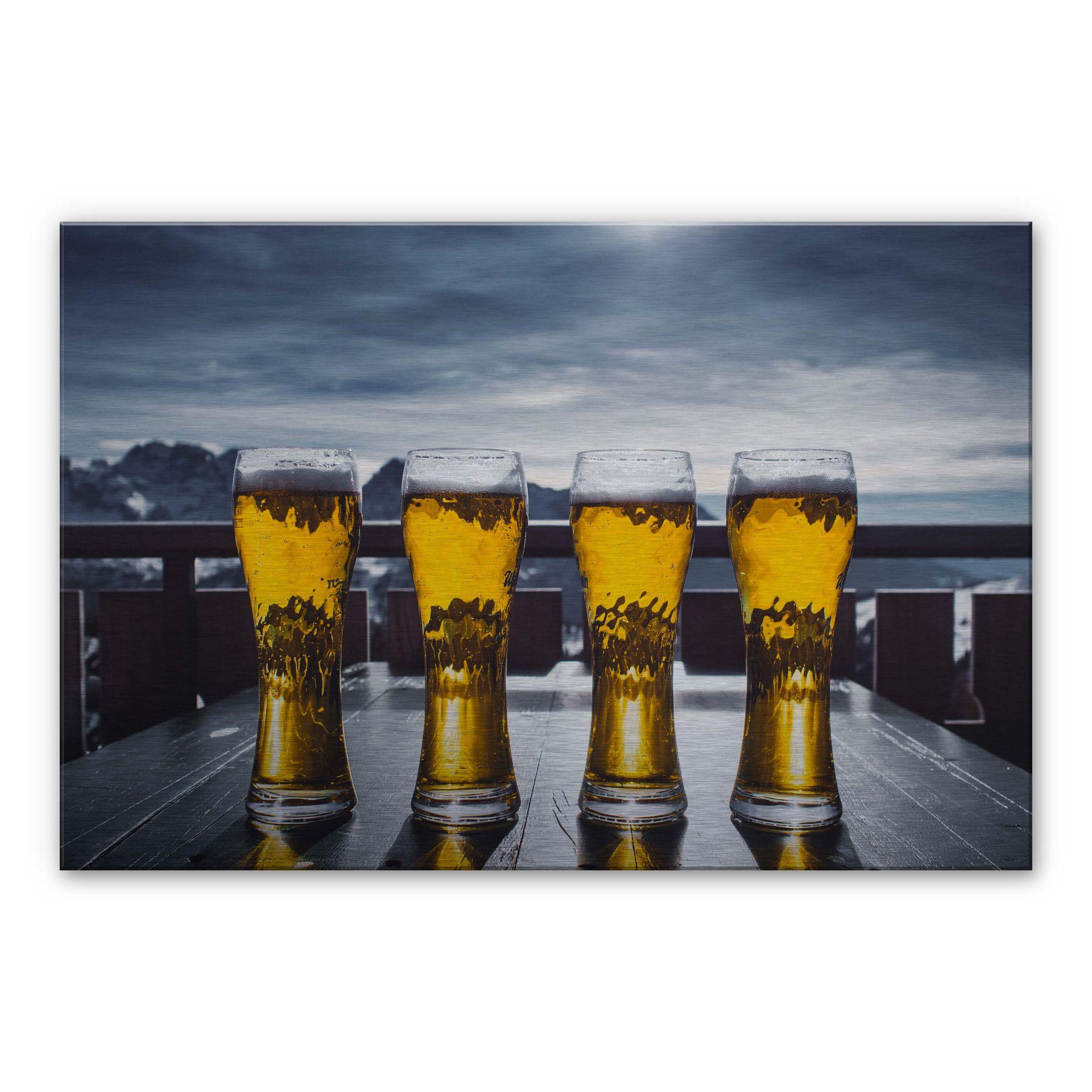 Aluminium Dibond IJskoud Bier