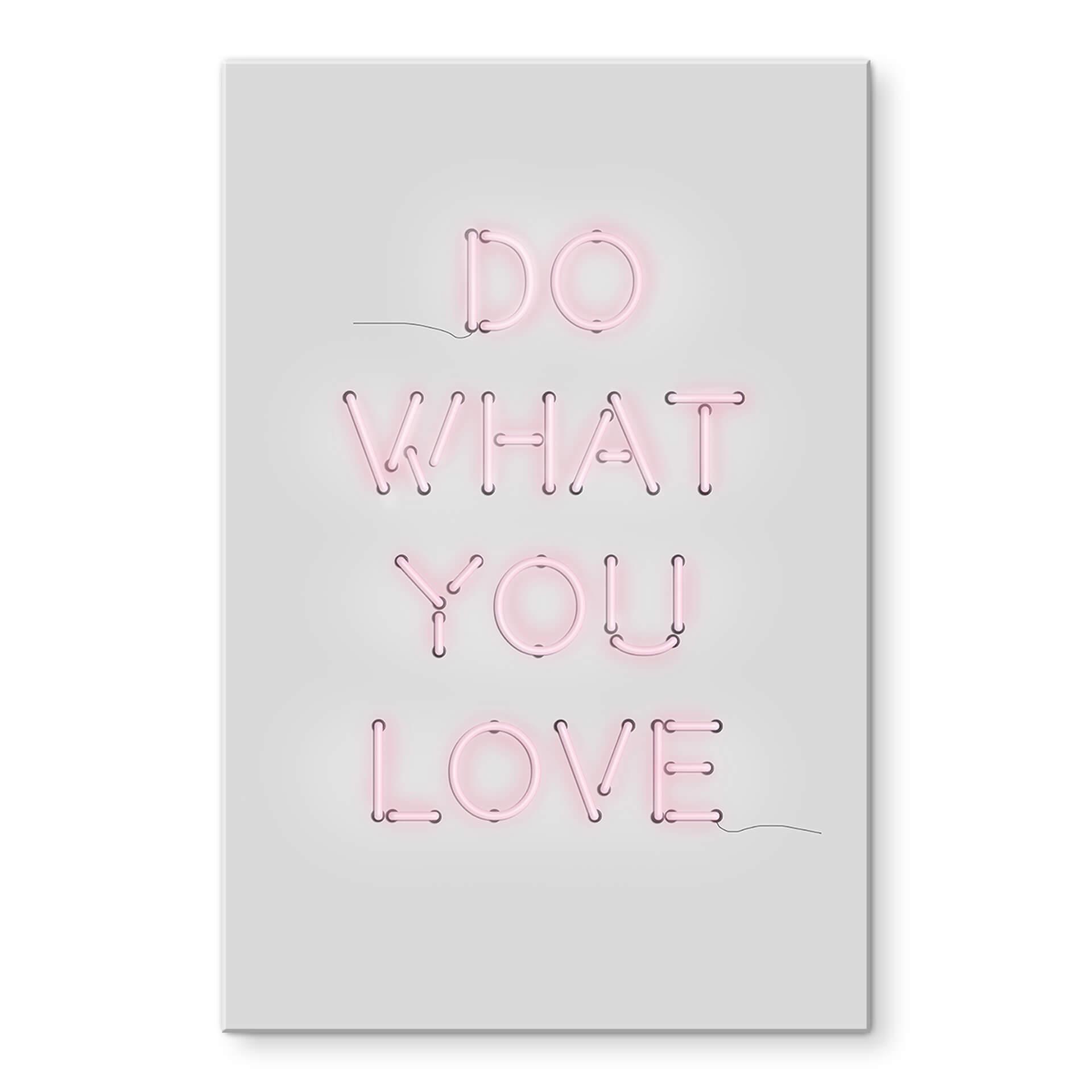 Akrylbillede The Miuus Studio - Do what you love
