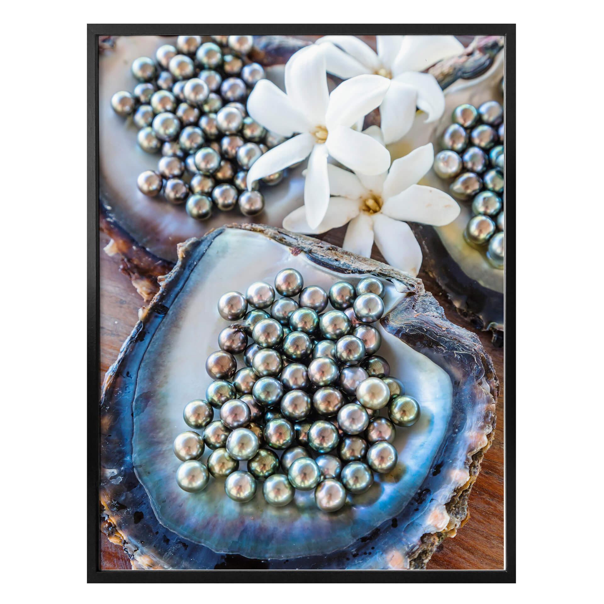Póster Colombo - Perlas negras de Tahití
