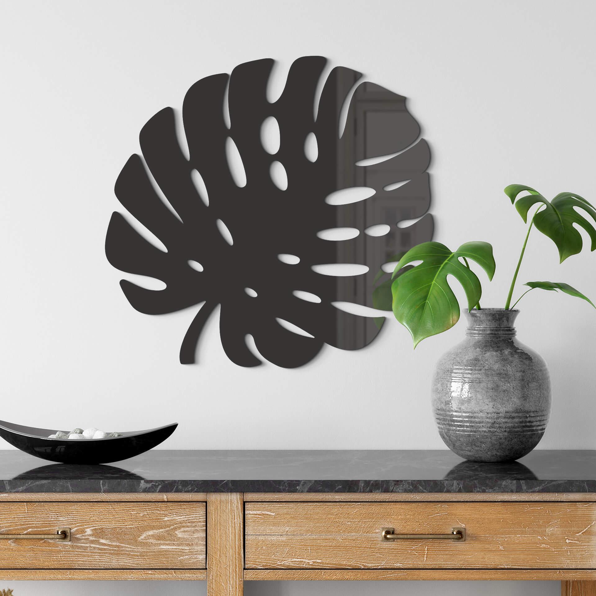 Decoración acrílica - Hoja de Monstera 02