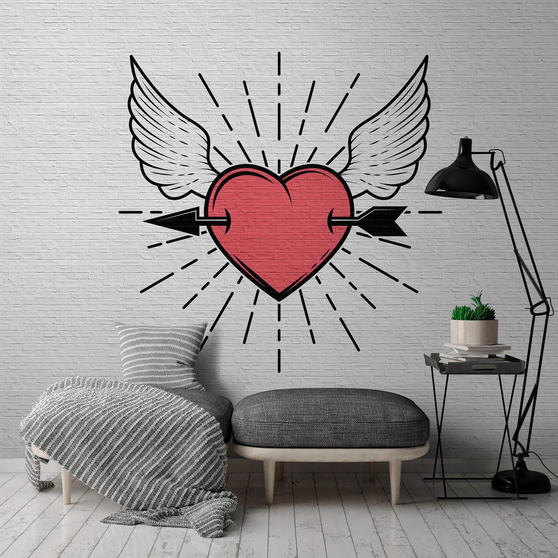 Livingwalls Fototapet Walls by Patel 2 tattoo you 1