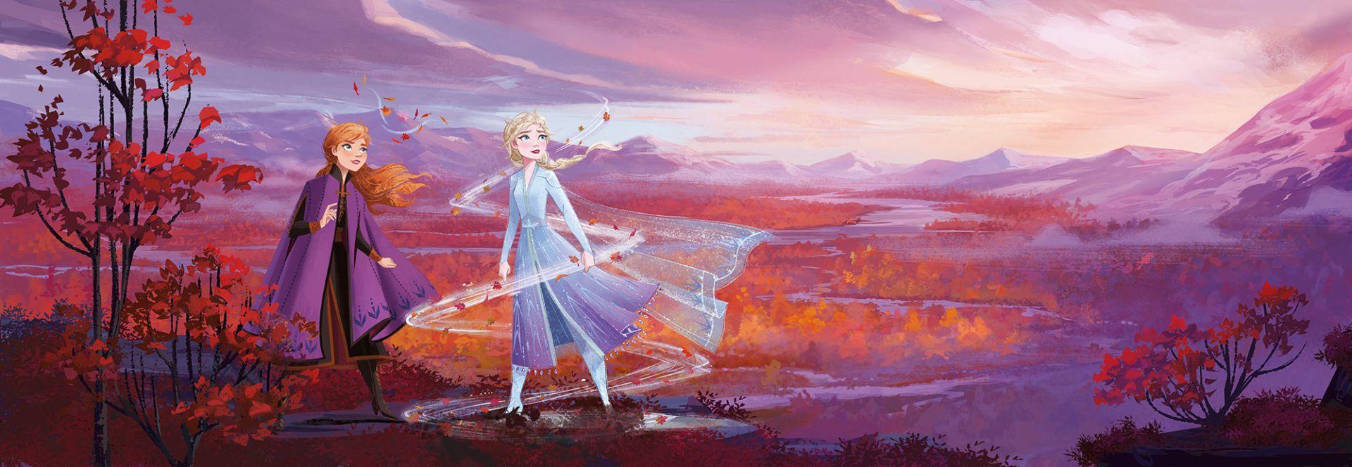 Papirtapet - Frozen Panorama - 368 x 127 cm