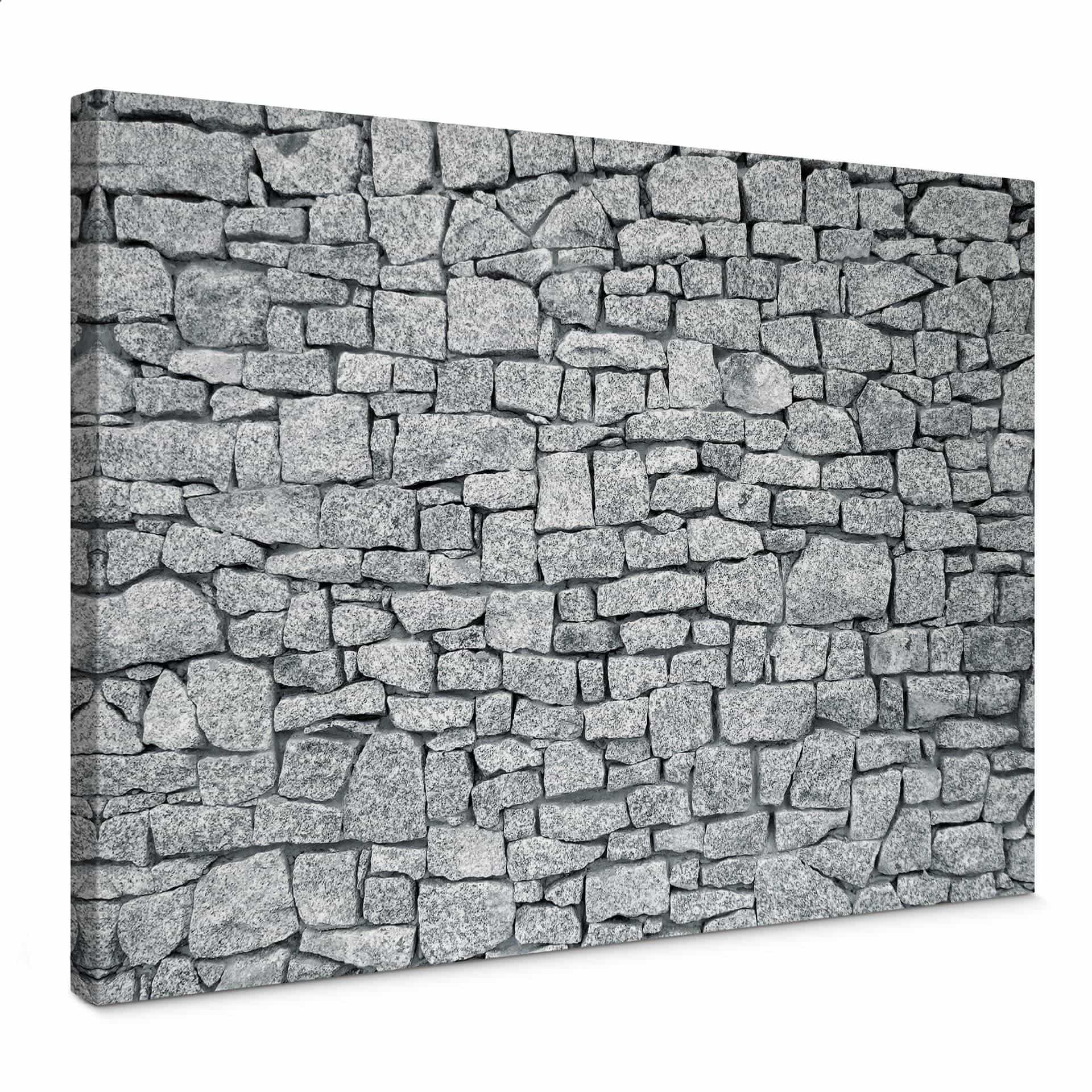 Stampa su tela Muro di granito