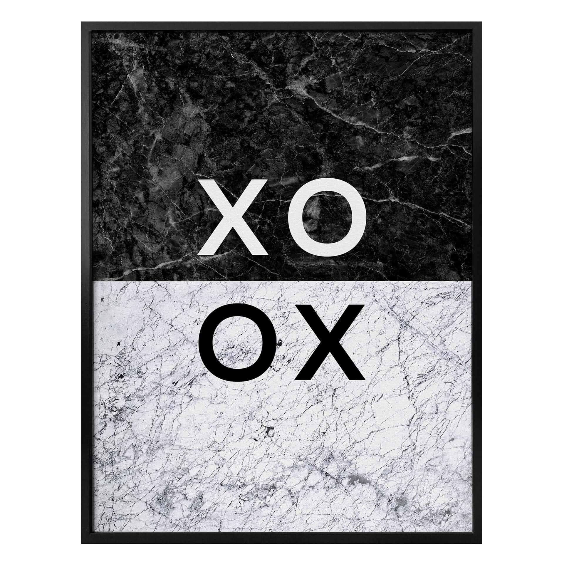 Póster Orara Studio - XO Abrazos y Besos