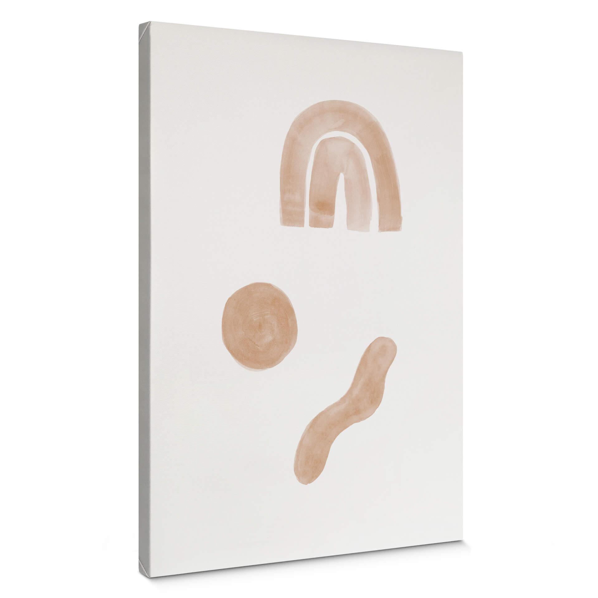 Lienzo Nouveauprints - Abstracto en arena