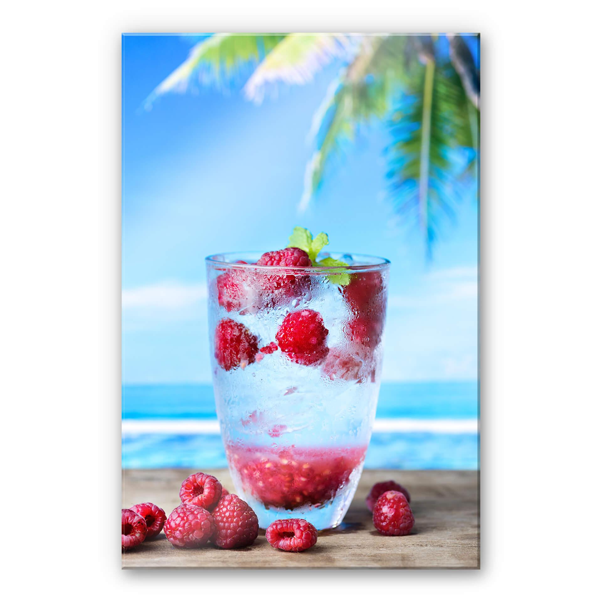 Akrylbillede Tropical Raspberry