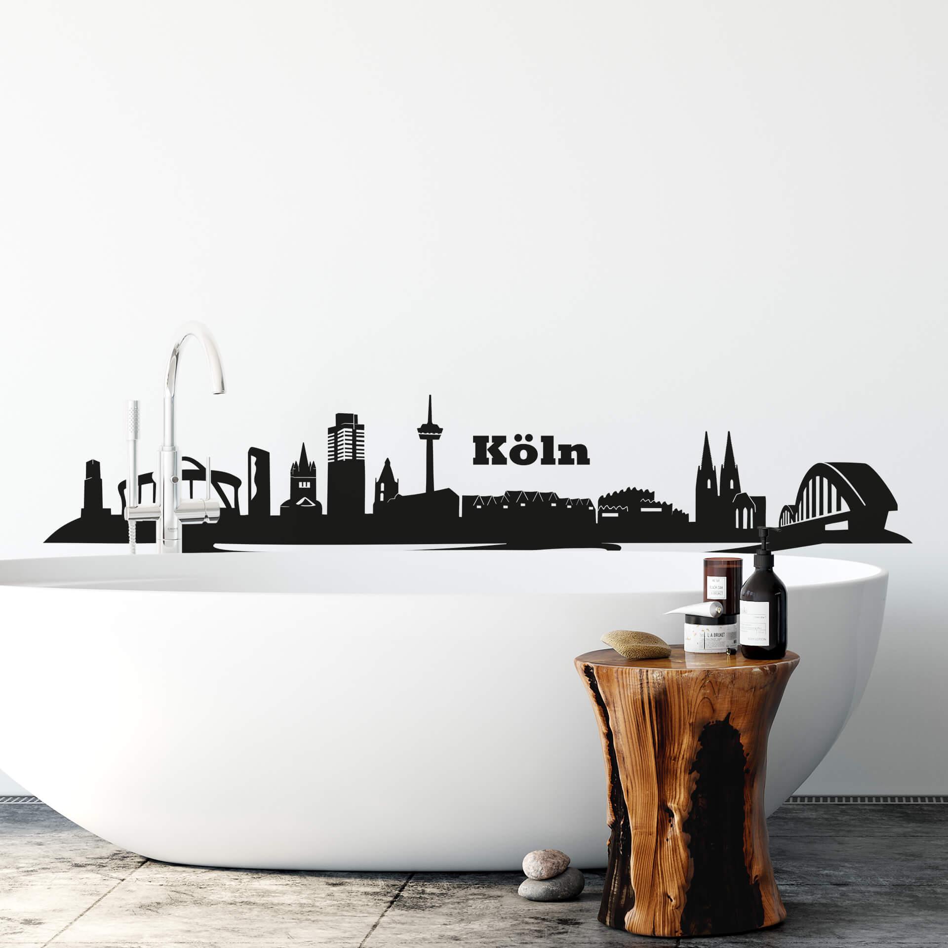 Sticker mural Skyline de Cologne 2