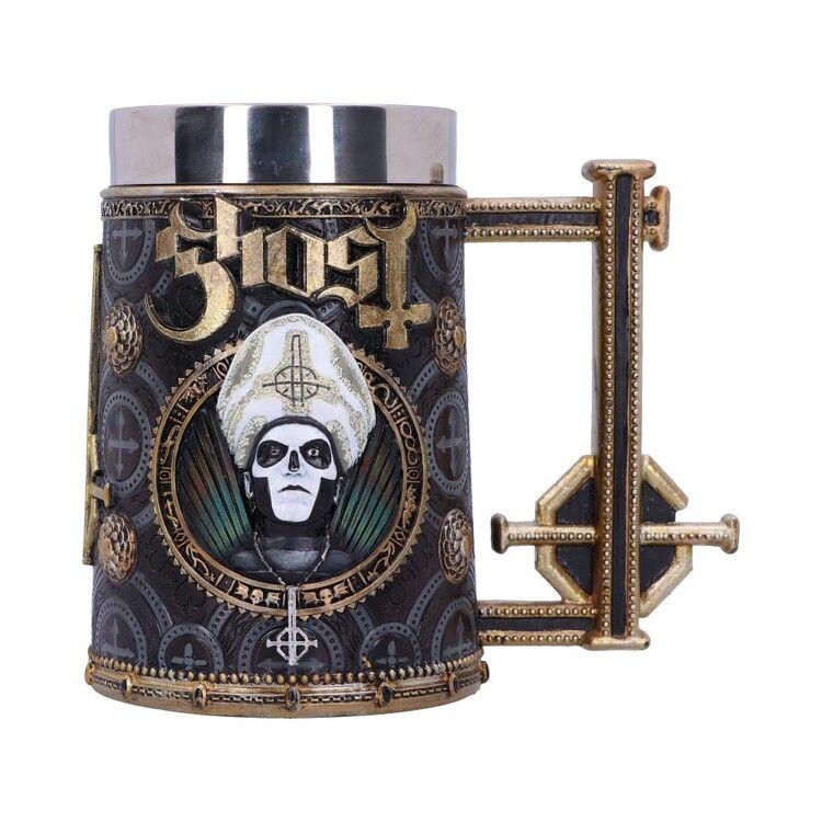 Krus, keramikkrus Ghost - Gold Meliora